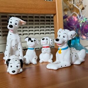 Vintage 101 Dalmatians Disney porcelain figures